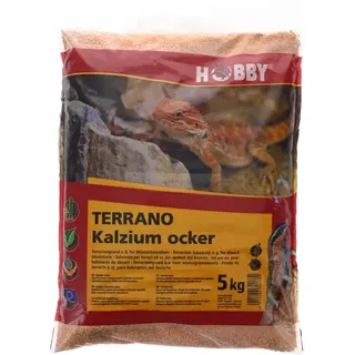 Hobby Terrano Kalzium ocker, Ø 2-3 mm, 5 kg