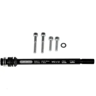 Ortlieb Steckachse Thru Axle M6 Connector schwarz