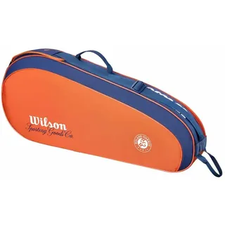 Wilson Roland Garros Team (Schlägertasche, 1 Hauptfach) 2026 navyblau/claybraun 3er