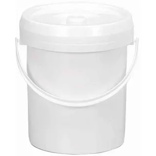 Lockweiler Windeleimer Classic mit Deckel weiß 7 l