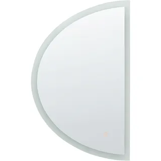 Beliani Bezons 80 x 49 cm Silber