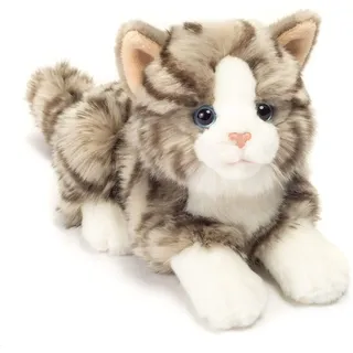 Teddy-Hermann Katze liegend