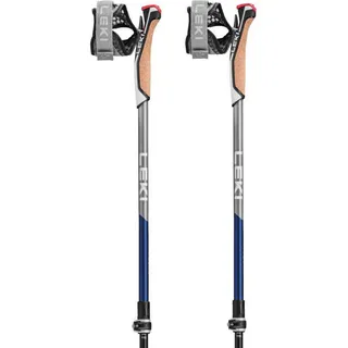 Leki Traveller Carbon Stöcke (Größe 90-130cm, blau)