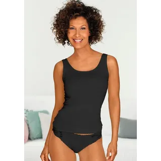 PETITE FLEUR Achselhemd Damen schwarz Gr.46