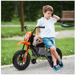 aiyaplay Kinder Elektro-Motorrad 12V orange (1-tlg)