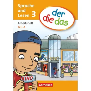 Cornelsen Verlag der-die-das - Sprache und Lesen 3. Schuljahr: Arbeitsheft Sprache Teil A und B im Paket