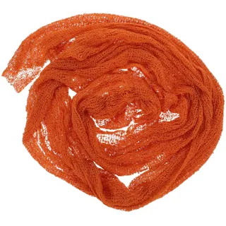 CIYODO Neugeborenen Wickeltuch Für Fotoshooting Elastisches Wrap Orange Für Kreative DIY-fotorequisiten Und Dekorationsdecke Für Neugeborene