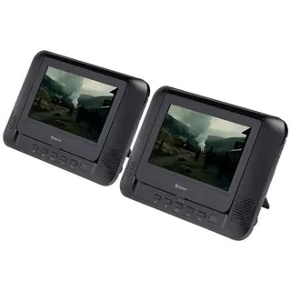 Denver MTW-793 Tragbarer DVD-Player 17.78cm 7 Zoll EEK: D (A - G) Akkubetrieb, inkl. 12V Kfz-Anschlusskabel, inkl. zweiter