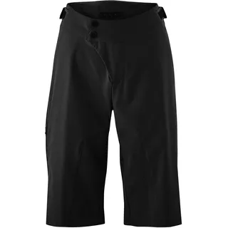 Gonso Damen Nomesino Radhose kurz (Größe M, schwarz)