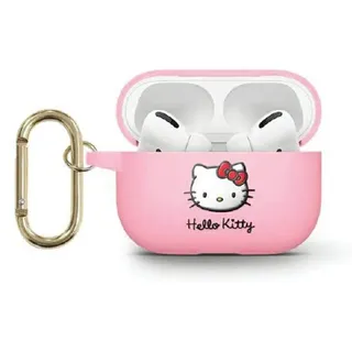 HELLO KITTY Apple Airpods 3 Silikon 3D Kitty Head Schutzhülle