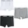 Kids Lhb Levis 9l0311 Boxer Briefs Pack of Unterw sche Weiß/Grau/Schwarz
