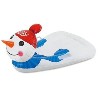 Alpine Blast Aufblasbarer Schlitten Schneemann Kinderschlitten Weiß 120x84x55 cm