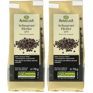 Alnatura Bio Schwarzer Pfeffer Gewürz, 70,0 g