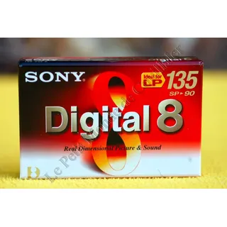 Sony - 8MM-Camcorder Kassette, Digital 8-Format, 90 Minuten