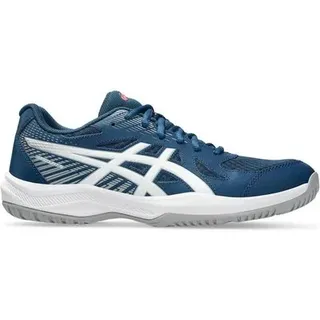 Asics Herren Handballschuhe UPCOURT 6, Größe 39 1⁄2 in Blau MAKO BLUE/WHITE