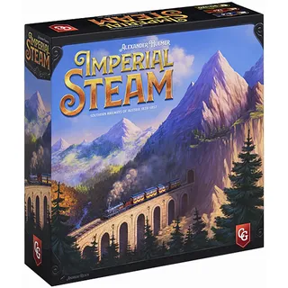 Capstone Games Imperial Steam | Board Game | Base Game | 1 to 4 Players Ages 12+