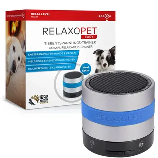 RelaxoPet Easy, Tierentspannungs-Trainer, Beruhigung für Hund und Katze, hochfrequente Klangwelten zur Entspannung. Bekannt aus 'Die Höhle der Löwen ́