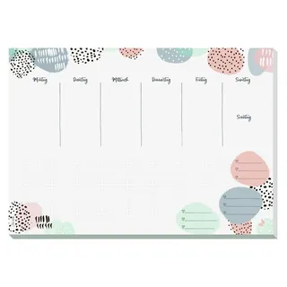 Sigel Schreibunterlage Rose Inspiration 42 x 29,7cm pink/rosa