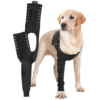 Suitical Recovery Sleeve Hund, S, Schwarz