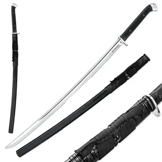 UNITED CUTLERY Honshu Boshin Katana - Japanisches Schwert Mit Full-Tang Klinge Aus Kohlenstoffstahl, Scheide 104cm, Samurai Schwert & EDC Messer