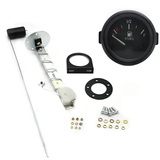 CENPEK Tankanzeige 2 Zoll 52mm Universal Auto Tankanzeige Meter mit LED Digital Fuel Sensor E-1/2-F Range Pointer 12V für SUV Boot