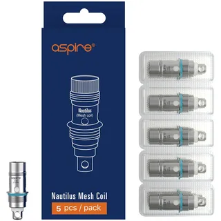 Aspire Nautilus Mesh Heads 0,3 Ohm, 5 Stück