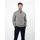 Strickjacke mit Stehkragen in 2-Tone-Optik basalt Grey XL