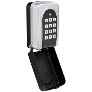 Onvaya ONVAYA® Elektronischer Schlüsselkasten | Schlüsseltresor mit individuell einstellbarem Zahlencode | Einfache Wandmontage | Wetterfestes Metallgehäuse für innen & außen | Mastercode