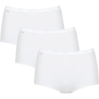 SLOGGI Basic+ Maxi 3P Briefs Weiß 38