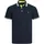 JACK JONES Essential Paulos Plus Size Kurzarm-poloshirt Dark Navy Detail Neon 6XL