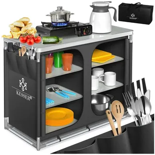 Kesser Campingschrank Campingküche Grau