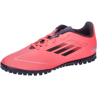 Adidas Kinder Fussball-Hartplatzschuhe F50 Club, TURBO/AURBLA/PLAMET, 38 2/3