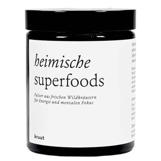 kruut Heimische Superfoods Wildkräuterpulver bio