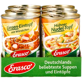 Erasco Eintöpfe 400 g, verschiedene Sorten, 6er Pack