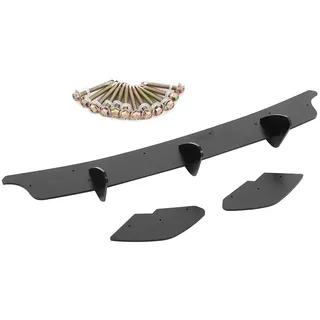 3-teiliges Set: Mattschwarzer Heckstoßstangendiffusor Mit Seitenlippen, Kompatibel Mit Vw Golf Mk6 2009-2013