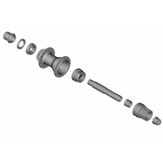 Shimano Fahrradnabe FH-QC500-MS-B