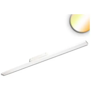 ISOLED 3-PH Linearleuchte prismatisch, 120cm, 40W, weiß, 300035004000K, CRI90, DALI dimmbar.