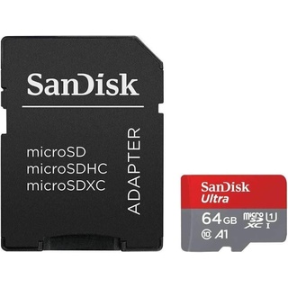 + SD-Adapter UHS-I U1 A1 120 MB/s 64 GB