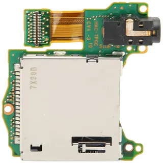 Sxhlseller Original Ersatz Slot Leser Ladegerät mit Kopfhöreranschluss für Reparatur - Metall + ABS