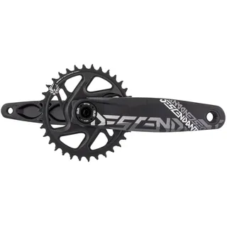 Truvativ Descendant Kurbelgarnitur 1x 34 Zähne 170 mm Schwarz
