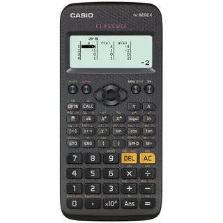 Casio Schulrechner FX-82DE X ClassWiz« grau, 16.6x1.4x16.6 cm