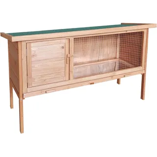 Hti-Living Kleintierstall Hasenstall Heidi 0 x 0 x 0 cm braun