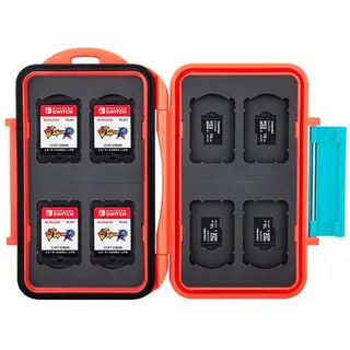 JJC MC-SDMSD16 Speicherkartenetui Orange