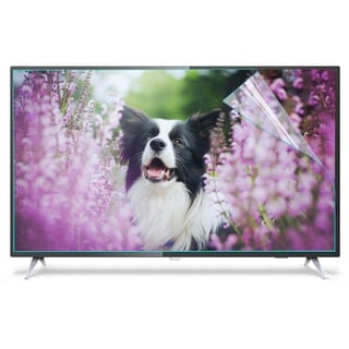 JANEFLY Matte TV-Displayschutzfolie für 32-75 Zoll Display, Blendschutz-Anti-Blaulichtfilter, Augenschutzfolie für TV, Computer, Monitore,55"(1211 * 682mm)