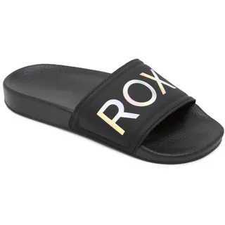 Roxy "Rg Slippy Ii", Mädchen, Gr. 12(29), schwarz, Obermaterial: 100% Synthetikmaterial / Futter: 100% Textil / Außensohle: 100% EVA, Schuhe Sandale