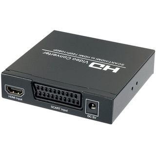 SpeaKa Professional AV Konverter SP-HD/SC-01 [SCART - HDMI, Klinke, Cinch-Digital] 1920 x 1080 Pixel