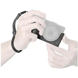 SmallRig Kompatibel for RICOH GR IV III IIIx HDF-Halbleder-Schutzhüllen-Set, Schwarz, Grau, Rot(Black 5676)
