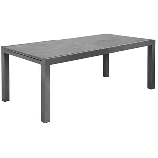 Sunfun Maja Gartentisch Stone  (L x B x H: 200 x 100 x 74 cm, Anthrazit, Ausziehbar)