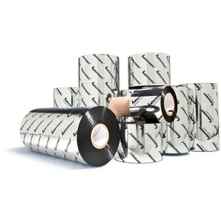 Intermec Honeywell, Thermotransferband, TMX 3710 / HR03 Harz, 110mm, 10 Rollen/Box, schwa...