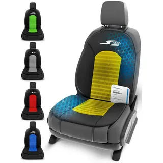 Walser Pkw Sitzauflage S-Race, Auto-sitzaufleger Gelb